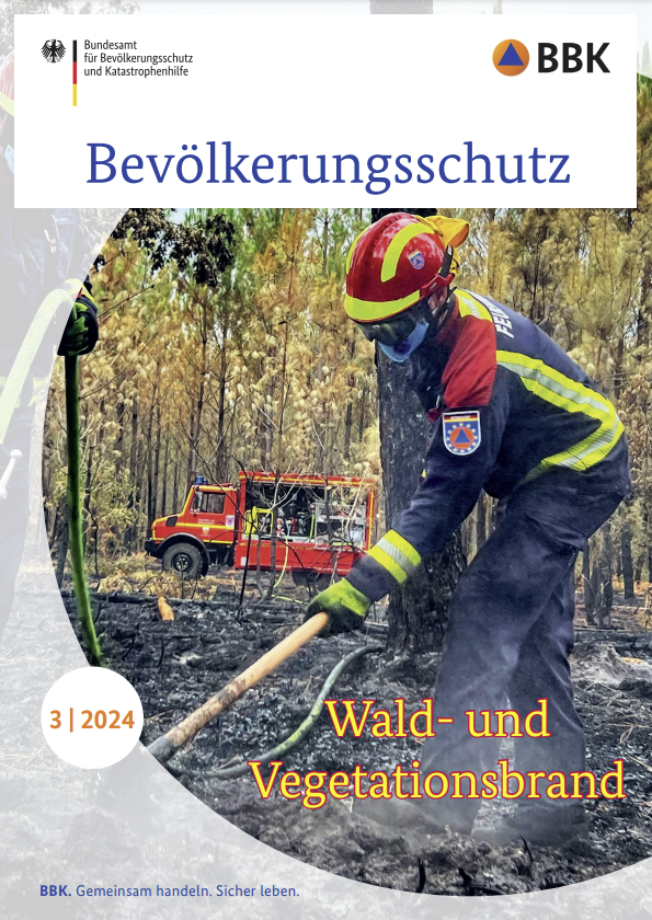 BBK Magazin Bevölkerungsschutz: Wald- und Vegetationsbrand