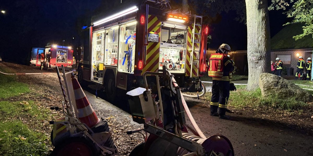 Realitätsnahe Alarmübung fordert Feuerwehr und Rettungsdienst