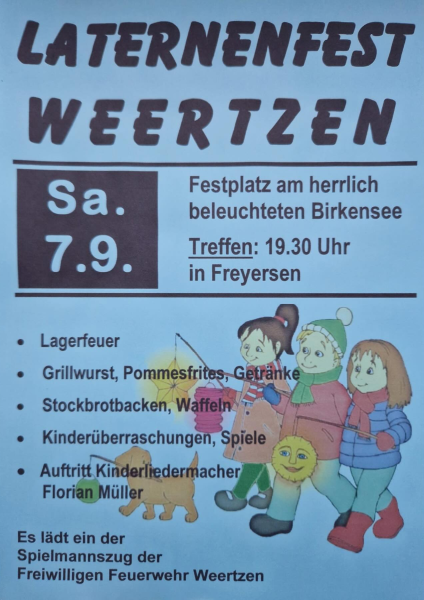 Laternenfest-Weertzen